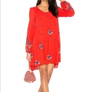 free people red gingham dress Gingham Dresses
